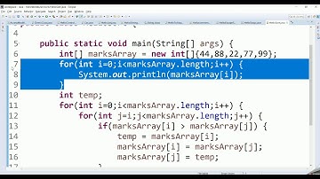 How to sort integer array in Java ? - Ascending/Descending order ? Java tutorial for beginners !