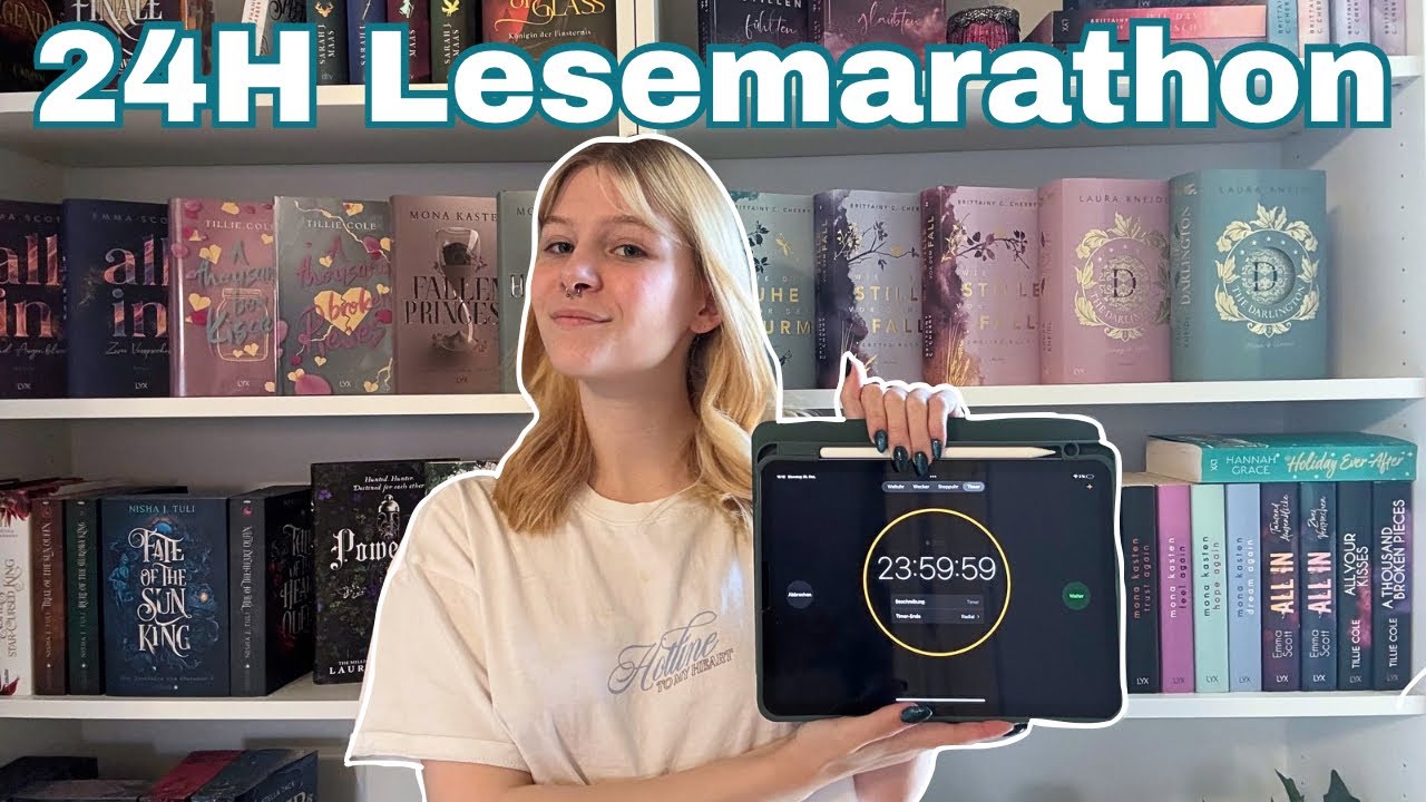 Ich lese zum ersten Mal für 24 Stunden ⏰ | Reading Vlog