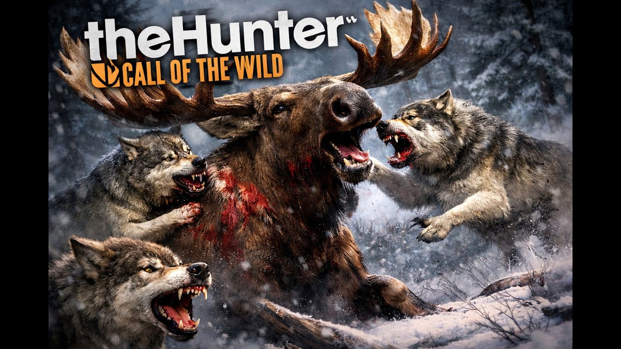 The hunter TAJGA szybka akcja z łosiami :D