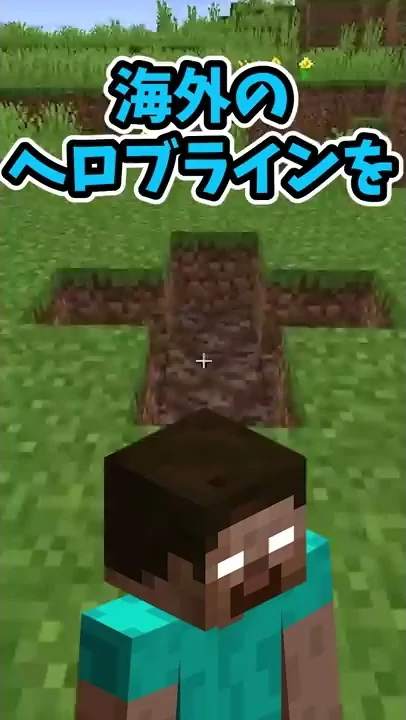 マイクラヘロブラインの頭出し方