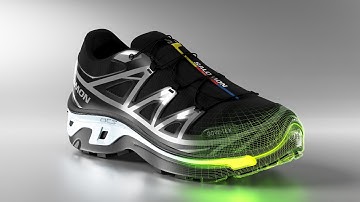 Blender 3D Shoe Modeling Process | Timelapse & Breakdown