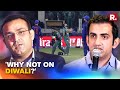 Virender Sehwag & Gautam Gambhir Slam Bursting Of Crackers Post India-Pakistan Match | ICC T20 Cup