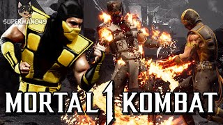 INSANE COMBOS WITH UMK3 SCORPION! - Mortal Kombat 1: "Scorpion" Gameplay (Motaro Kameo)