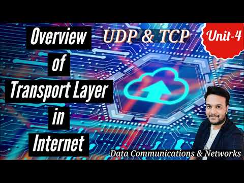 Transport Layer in Internet || UDP || TCP || Data communication and Networks