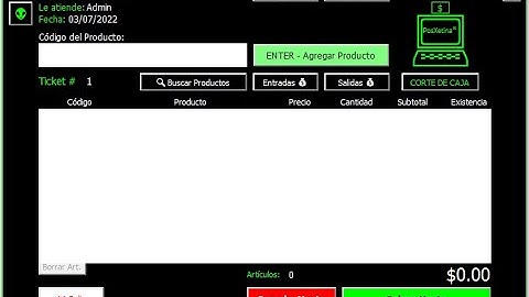 Punto De Venta PosXetina Diseño, Vba Excel Parte 1. Negocio, Inventario, Reporte, Corte caja, etc...
