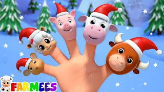 santa claus finger family more christmas rhymes for children by farmees