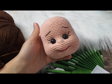 Amigurumi bebekler için yüz şekillendirme, amigurumiye yeni başlayanlar için detaylı anlatım