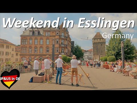 【Esslingenドイツ】🇩🇪Weekend in Esslingen am Neckar Germany / Parkrun / ESTiVAL / Day Trip from Stuttgart