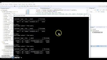 Cassandra - CRUD operations