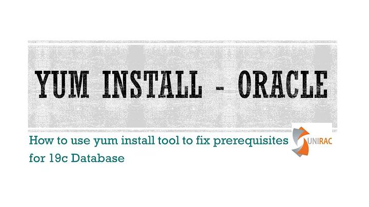 yum update || how to install oracle 19c prerequisites || yum install || yum linux || oracle 12c