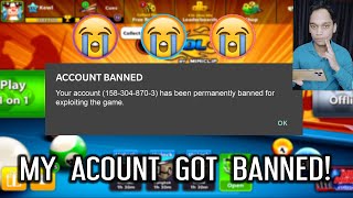 MY ACCOUNT GOT BANNED IN 8 BALL POOL..(I am speechless)