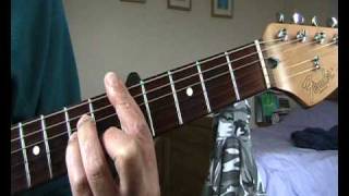 Ron Wood guitar lesson for dummies (Debris) chords