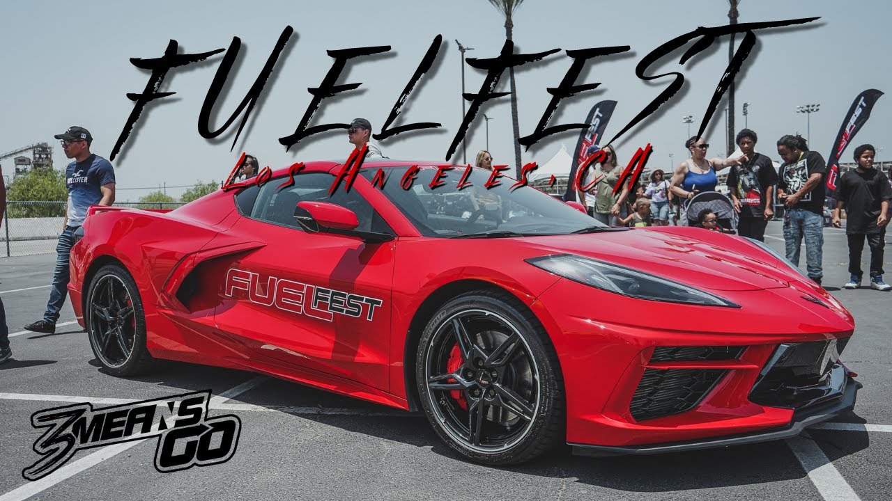 IRWINDALE SPEEDWAY FULL of Supercars during FUELFEST LOS ANGELES 2021