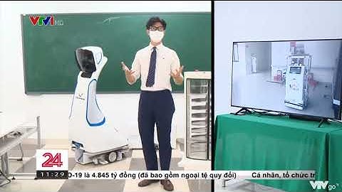 [VTV 1]_Robot khử khuẩn Phenikaa hoạt động trong khu cách ly tại Bắc Giang như thế nào?