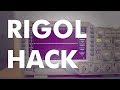 How to Hack a Rigol DS1054Z DIgital Oscilloscope - Quick Tips