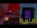 HICE UNA CASA en el NETHER y casi la PIERDO