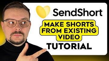SendShort AI Tutorial - 2025 | How to Create YouTube Shorts From Existing Video (Automatically)