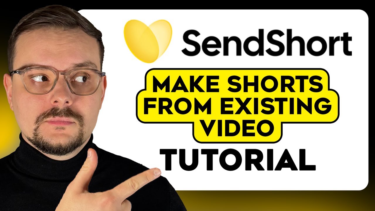 SendShort AI Tutorial - 2025 | How to Create YouTube Shorts From Existing Video (Automatically)