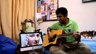 Video voorbeeld van "Taarif Karu kya uski;old song@guitar(movie-kashmir ki kali)(actors-shammi kapoor/sharmila tagore)"