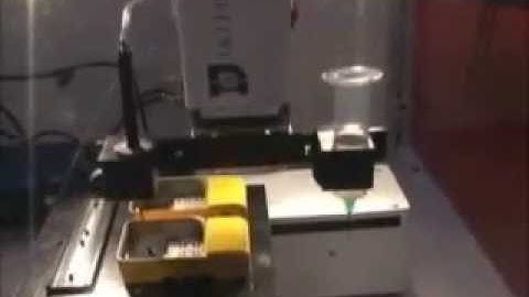 Dispensing robots used for automation of adhesive application