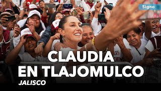 EN VIVO Claudia sigue en Jalisco | Tlajomulco de Zuñiga