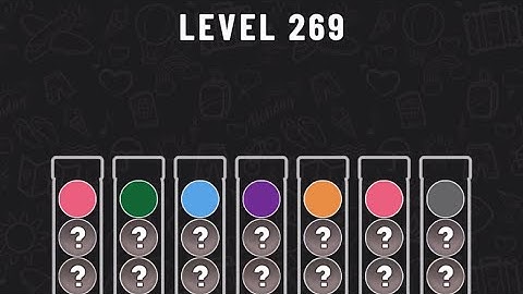 Ball Sort Puzzle Level 269 #ballsortpuzzle #ballsortpuzzlegameplay #puzzlegame #mobilegames