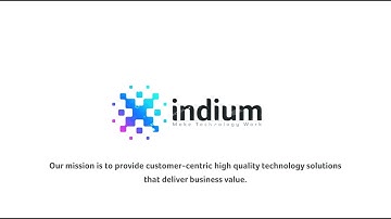 Indium Software Corporate Video