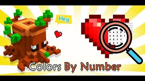 Color by Number 3D - Sandbox Pixel Art Game