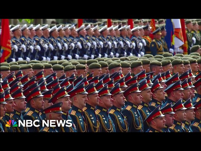 President Putin warns the West that Russian forces are combat ready at Victory Day parade