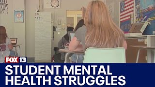 New data reveals mental health struggles students face | FOX 13 Seattle