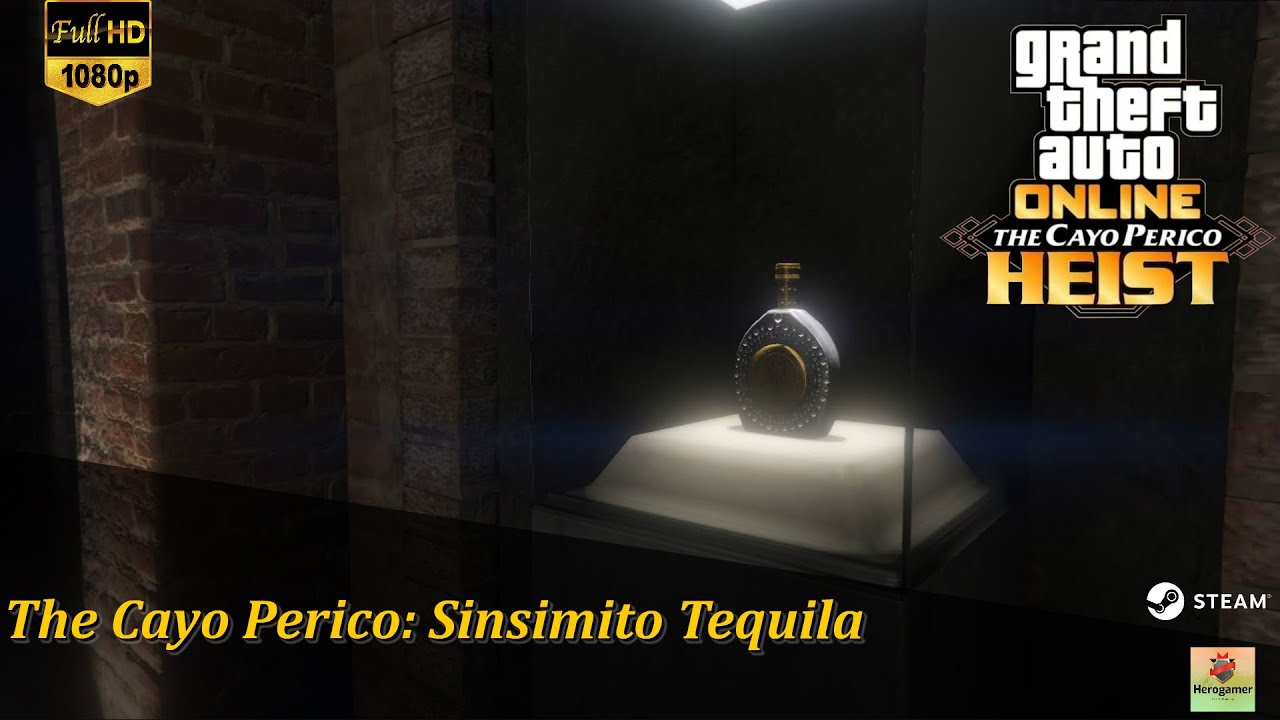 GTA Online The Cayo Perico Heist Full Walkthrough "Sinsimito Tequila" YouTube