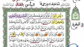لَّيْسَ الْبِرَّ - سورة البقرة 🐄- صفحة 27