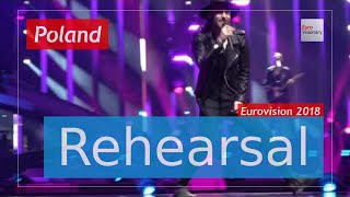 Gromee feat. Lukas Meijer Light Me Up - Eurovision 2018 Poland (Rehearsal)