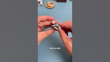 A classic intelligence test: how can you correctly separate these two nails?#puzzle#iq#iqtest