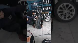 Balata Spreyli̇ İle Lasti̇k Şi̇şi̇rme Off-Road