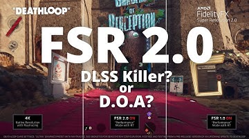 FSR 2.0 release date, gameplay footage analysis, and more!!!
