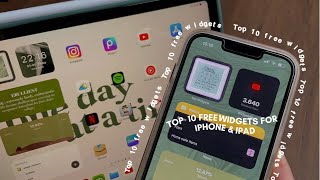 10 MUST-HAVE free AESTHETIC WIDGETS for iPhone / iPad 🥑 screenshot 4
