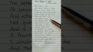 Download Lagu The Older I Get ~ Alan Jackson #lyrics #oldsong #oldisgoldsongs #music MP3