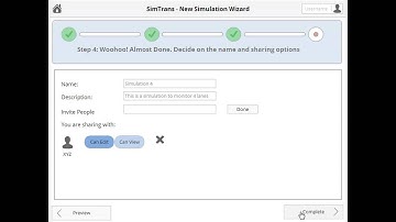 SimTrans - High Fidelity Prototype