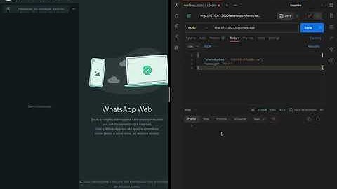 Node.js Rest API to send and receive messagem from WhatsApp - PART 1