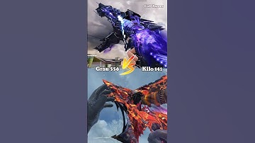 Mythic Grau 556 Vs Mythic Kilo 141🔥🥵| CODM #shorts