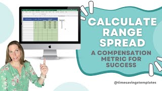 Compensation Administration: Calculate Range Spread in Excel