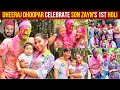 Kundali Bhagya Actor Dheeraj Dhoopar First Holi Celebration With His Baby Boy Zayn And Wife Vinny
