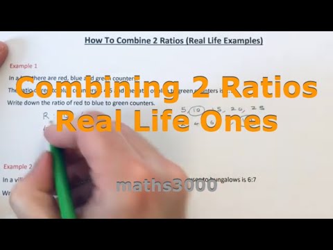 Combining 2 Ratios