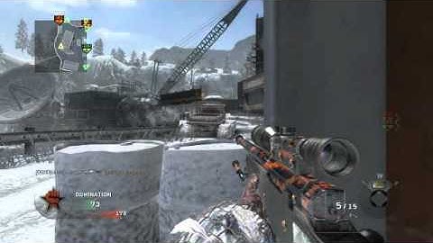 Call of duty Black ops awesome tomahawk kill!!!!