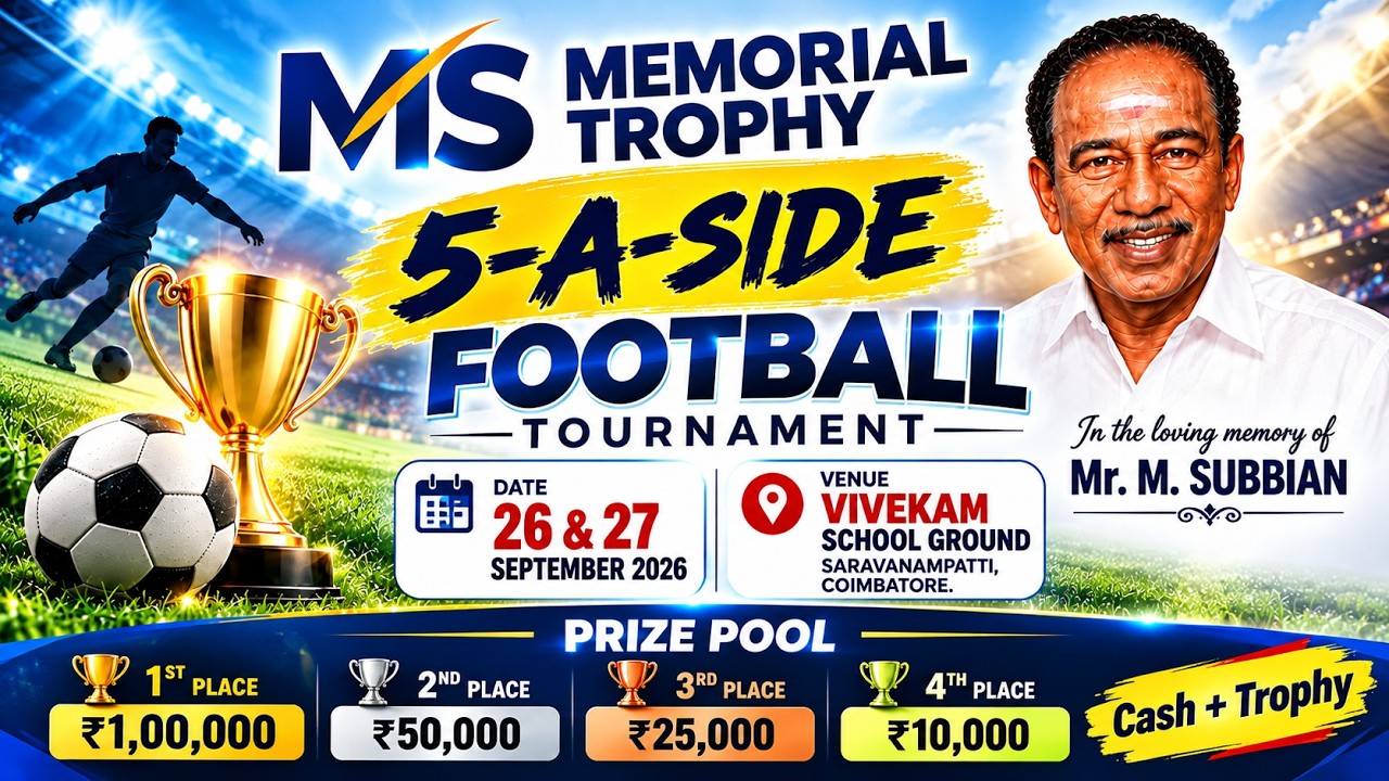 MS MEMORIAL TROPHY | 26.09.2026
