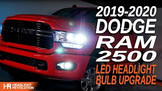 HR Tested: 335% Brighter LED Headlights for the 19+ Dodge Ram 2500 | Headlight Revolution