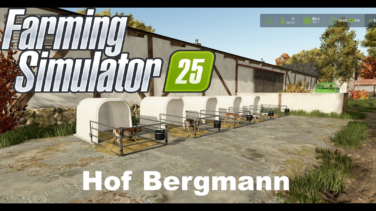 Farming simulator 25 | STAVÍME IGLU!!! - Map Hof Bergmann FS25 #15 | CZ/SK