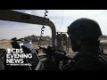 Israeli troops take CBS News crew into southern Gaza