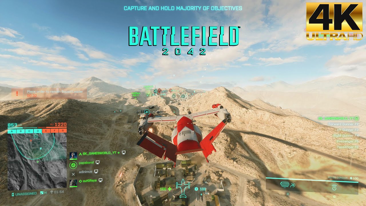 Battlefield 2042 FLASHPOINT - Conquest 128 Gameplay 4K60FPS - YouTube